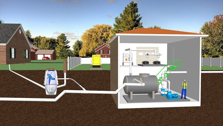 Vacuum Drainage System - About Septic Tanks